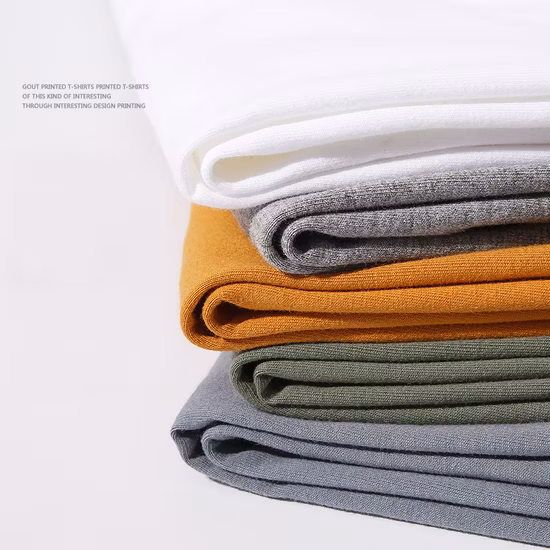 T-shirt personnalisé surdimensionné et lourd, 100% coton, ample, épaules tombantes, imprimé de styliste, vêtements unisexes