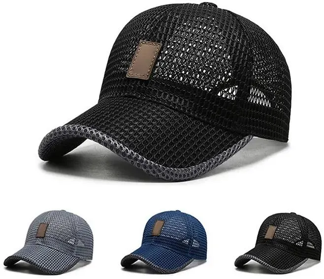 Promotional Mesh Comfortable Outdoor Running Sports Classical Leisure Ual Cap Casual Mens Caps