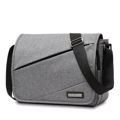 Sac messager en Nylon pour hommes, vente en gros, mode loisirs, Sport promotionnel en plein air, taille d'affaires