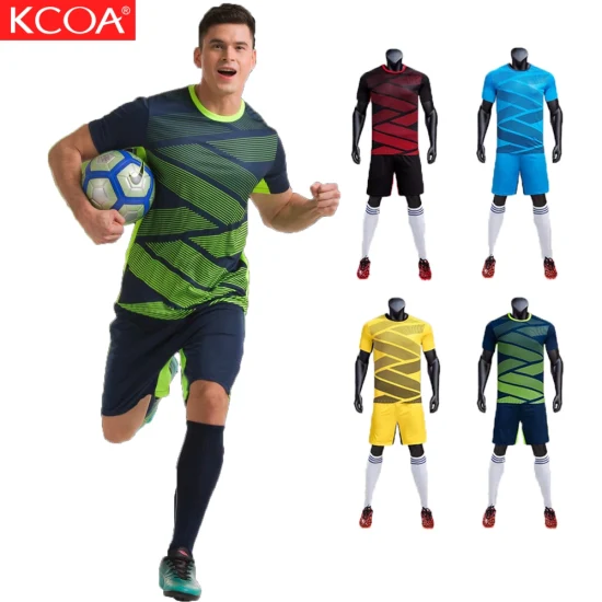 2021 Kcoa derniers vêtements de football promotionnels pour hommes à faible MOQ