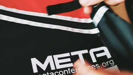 Sac à dos promotionnel de cordon de loisirs de polyester, sacs de sport de cordon